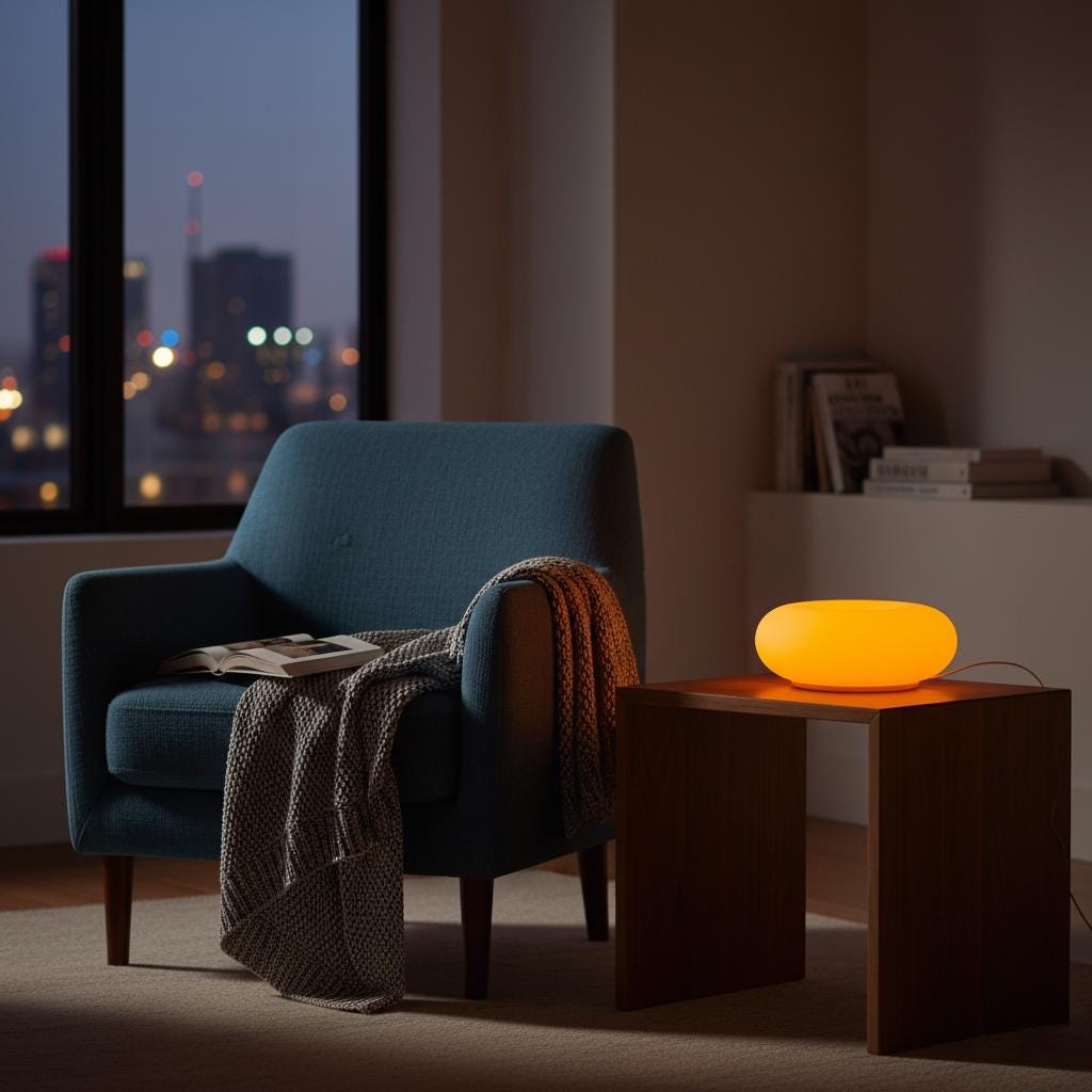 Modern Donut Led Table Lamp | Dimmable Ring Mood Light, Usb Powered