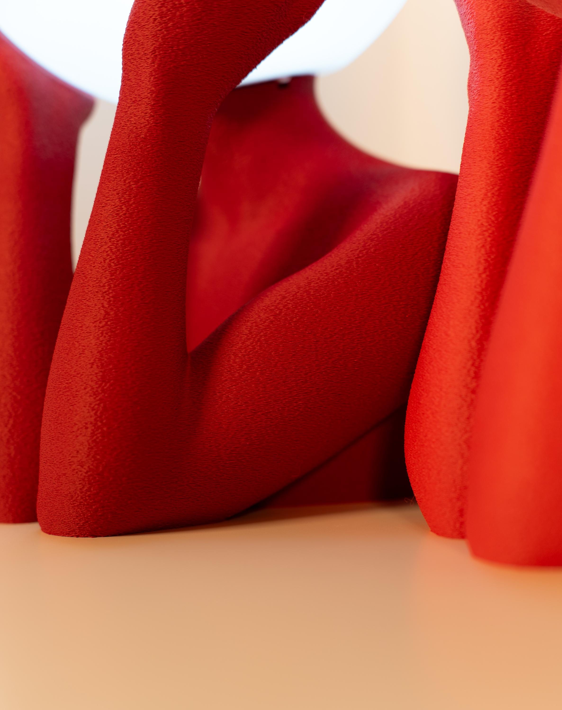 Sculptural Sphere Table Lamp, Modern Bedside Serenity, Artistic Ambient Light, Minimalist Home Decor